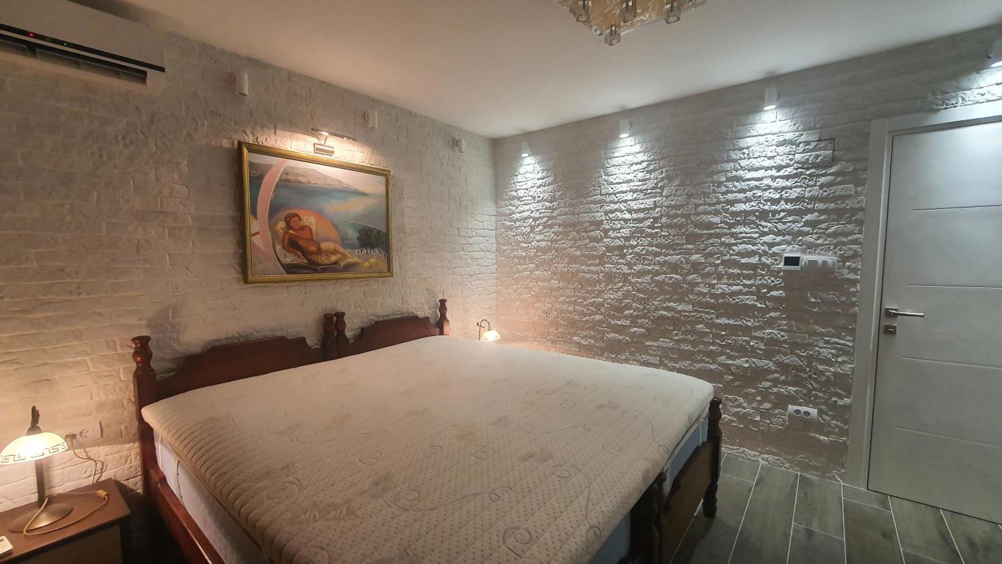 Apartamento Waterfront Townhouse Sunset View With Garage Bigovo Exterior foto